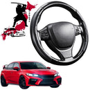 Black Samurai Segmented Steering Wheel Cover for Honda Civic Type R 2022 - Current (11th gen)-1
