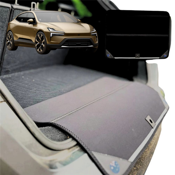 Rear Cargo Boot Bumper Protector for Polestar 4 2024 - Current - Standard (72 x 55) - Black