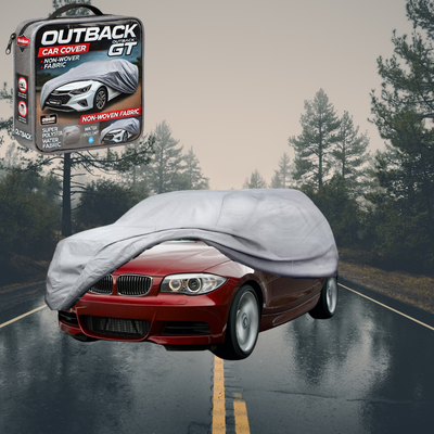 Silver Shield Outdoor Car Cover for BMW 1 Series 2007 - 2013 (E88) - M - Grey