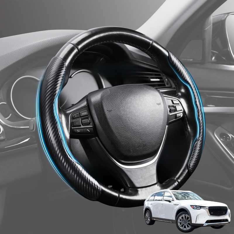 Segmented Steering Wheel Cover for Mazda CX-90 2024 - Current (KK) - Universal Size