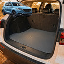 6D Diamond Car Boot Cargo Mat for MG ZS EV 2020 - Current - Heavy Duty Carpet Liner - All-Weather Resistance - Easy to use - Odorless Material - Black & Grey-16