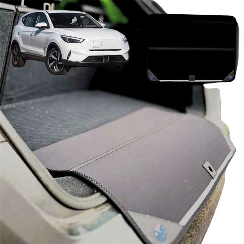 Rear Cargo Boot Bumper Protector for MG ZS EV 2020 - Current - Standard (72 x 55) - Black