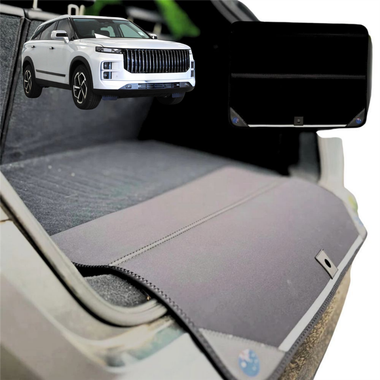 Rear Cargo Boot Bumper Protector for Jaecoo J7 Petrol 2025 - Current - XL  (98 x 55) - Black