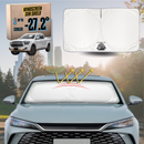 Front Windscreen Sun Shade for GWM Haval Cannon Alpha 2024 - Current - Standard 150 x 85 cm - White-1