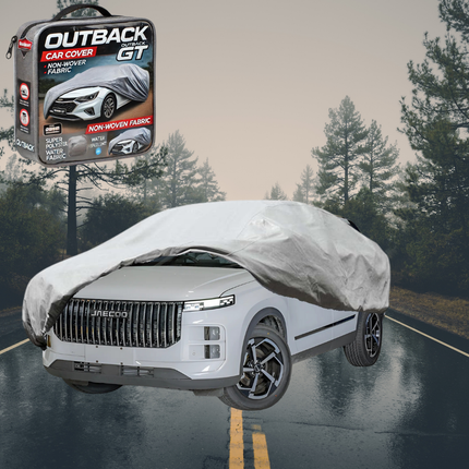 Silver Shield Outdoor Car Cover for Jaecoo J7 PHEV 2025 - Current - LC - Grey