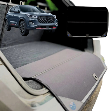 Rear Cargo Boot Bumper Protector for Chery Tiggo 4 2025 - Current - Standard (72 x 55) - Black