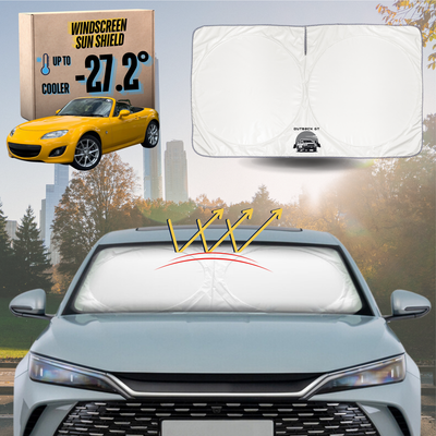 Front Windscreen Sun Shade for Mazda MX-5 2005 - 2015 (NC) - Standard 150 x 85 cm