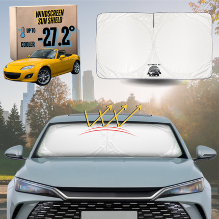 Front Windscreen Sun Shade for Mazda MX-5 2005 - 2015 (NC) - Standard 150 x 85 cm