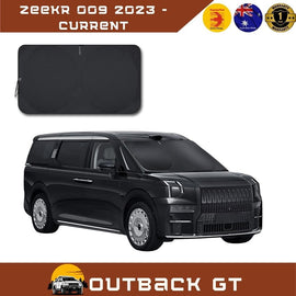 Front Windscreen Sun Shade for Zeekr 009 2023 - Current - XL 160 x 98 cm - Black