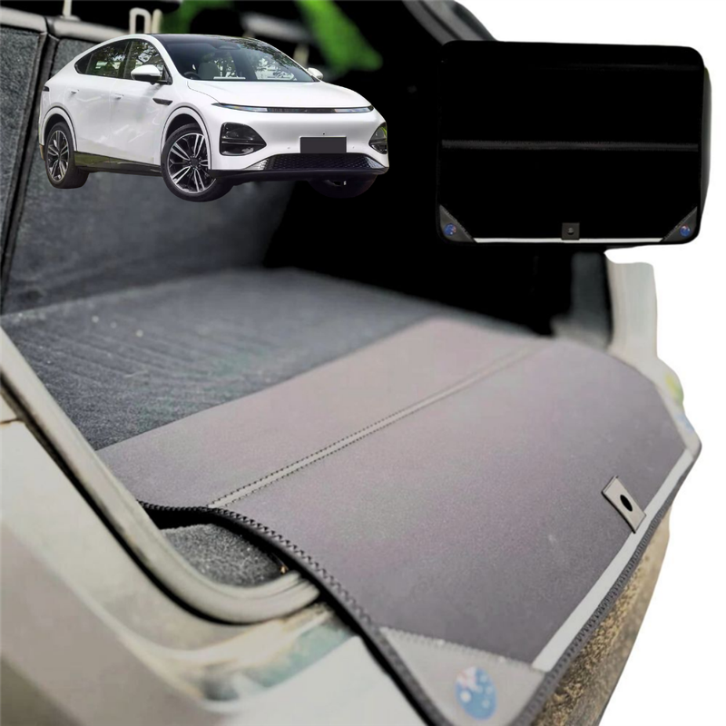 Rear Cargo Boot Bumper Protector for XPeng G6 2023 - Current - XL  (98 x 55) - Black