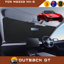 Front Windscreen Sun Shade for Mazda MX-5 2015 - Current (ND) - Standard 150 x 85 cm - Black-1
