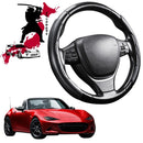 Black Samurai Segmented Steering Wheel Cover for Mazda MX-5 2015 - Current (ND)-1