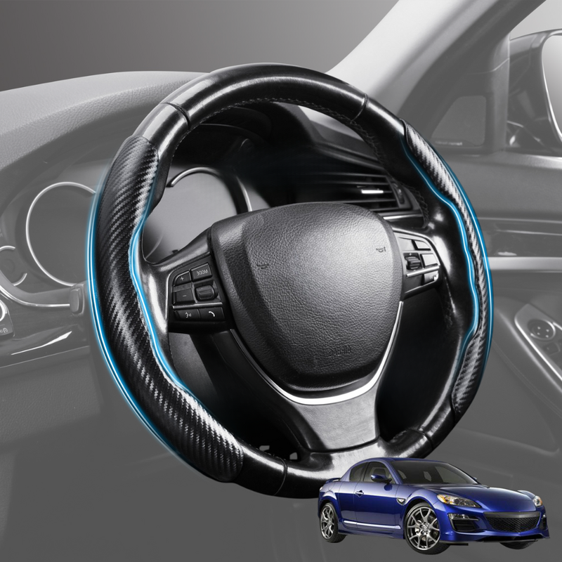 Segmented Steering Wheel Cover for Mazda RX-8 2003 - 2012 FE - Universal Size