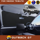 Front Windscreen Sun Shade for Mazda Tribute 2001 - 2008 - Standard 150 x 85 cm - Black-1