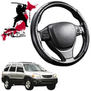 Black Samurai Segmented Steering Wheel Cover for Mazda Tribute 2001 - 2008-1