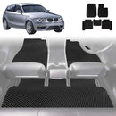6D Diamond Car Floor Mats for BMW 1 Series 5-Door Hatch 2004 - 2013 (E87) - Custom-Fit Carpet Liner-1