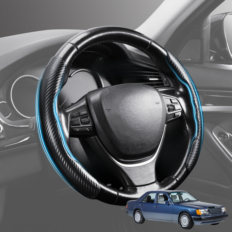 Segmented Steering Wheel Cover for Mercedes-Benz 300 Series 1986 - 1995 (W124) - Universal Size