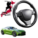 Black Samurai Segmented Steering Wheel Cover for Mercedes-Benz AMG GT 2014 - 2022 Coupe/Roadster-1