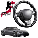 Black Samurai Segmented Steering Wheel Cover for Mercedes-Benz AMG SL Coupe 2023 - Current-1