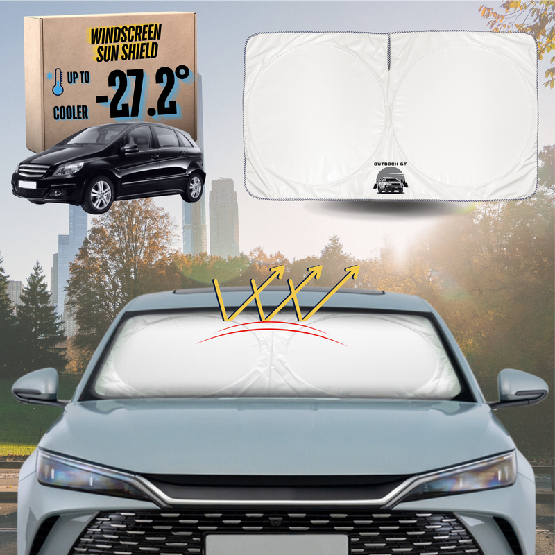 Front Windscreen Sun Shade for Mercedes-Benz B-Class 2005 - 2011 (W245) - Standard 150 x 85 cm