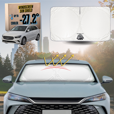 Front Windscreen Sun Shade for Mercedes-Benz B-Class 2011 - 2018 (W246) - Standard 150 x 85 cm