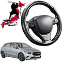 Black Samurai Segmented Steering Wheel Cover for Mercedes-Benz B-Class 2019 - Current (W247)-1