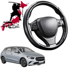 Black Samurai Segmented Steering Wheel Cover for Mercedes-Benz B-Class 2019 - Current (W247)