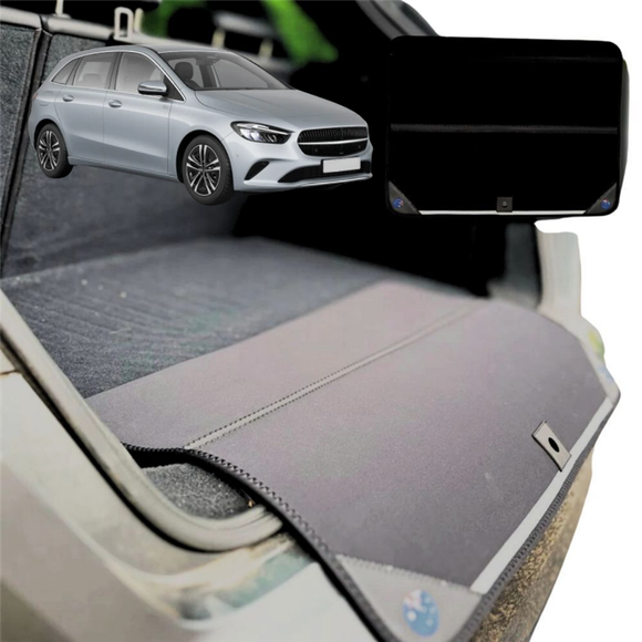 Rear Cargo Boot Bumper Protector for Mercedes-Benz B-Class 2019 - Current (W247) - Standard (72 x 55) - Black