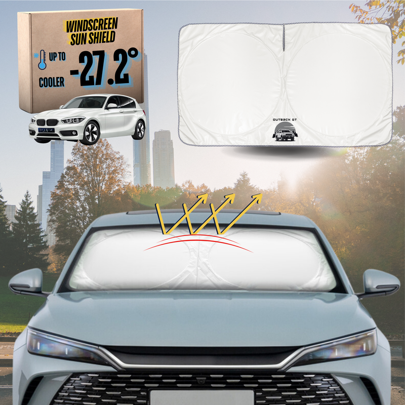 Front Windscreen Sun Shade for BMW 1 Series 5-Door Hatch 2011 - 2019 (F20) - Standard 150 x 85 cm