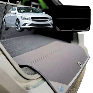 Rear Cargo Boot Bumper Protector for Mercedes-Benz CLA-Class 2013 - 2019 (C117) - Standard (72 x 55) - Black