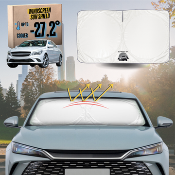 Front Windscreen Sun Shade for Mercedes-Benz CLA-Class 2013 - 2019 (C117) - Standard 150 x 85 cm