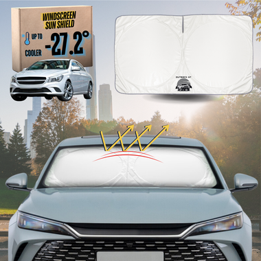 Front Windscreen Sun Shade for Mercedes-Benz CLA-Class 2013 - 2019 (C117) - Standard 150 x 85 cm