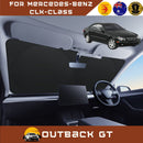 Front Windscreen Sun Shade for Mercedes-Benz CLK-Class 2003 - 2010 (C209) - Standard 150 x 85 cm - Black-1