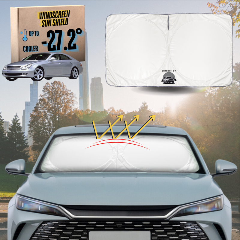 Front Windscreen Sun Shade for Mercedes-Benz CLS-Class 2004 - 2010 (C219) - Standard 150 x 85 cm