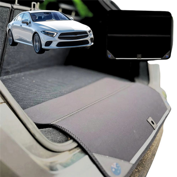 Rear Cargo Boot Bumper Protector for Mercedes-Benz CLS-Class 2018 - Current (C257) - Standard (72 x 55) - Black