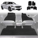 6D Diamond Car Floor Mats for Mercedes-Benz E-Class 2009 - 2016 Sedan (W212) - Custom-Fit Carpet Liner-1