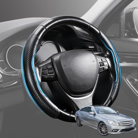 Segmented Steering Wheel Cover for Mercedes-Benz E-Class 2010 - 2016 Coupe/Cabriolet (C207) - Universal Size