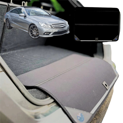 Rear Cargo Boot Bumper Protector for Mercedes-Benz E-Class 2010 - 2016 Coupe/Cabriolet (C207) - Standard (72 x 55) - Black