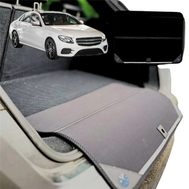 Rear Cargo Boot Bumper Protector for Mercedes-Benz E-Class 2017 - Current Sedan (W213) - Standard (72 x 55) - Black