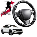 Black Samurai Segmented Steering Wheel Cover for Mercedes-Benz EQA SUV 2021 - Current H243-1