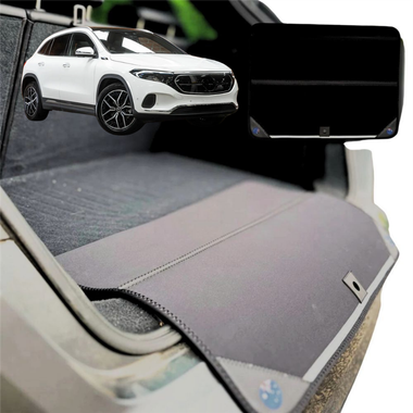 Rear Cargo Boot Bumper Protector for Mercedes-Benz EQA SUV 2021 - Current H243 - XL (98 x 55) - Black