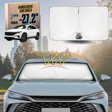 Front Windscreen Sun Shade for Mercedes-Benz EQA SUV 2021 - Current H243 - Standard 150 x 85 cm