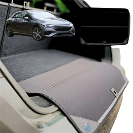 Rear Cargo Boot Bumper Protector for Mercedes-Benz EQE Sedan 2022 - Current - Standard (72 x 55) - Black