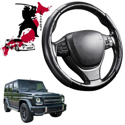 Black Samurai Segmented Steering Wheel Cover for Mercedes-Benz G-Class 1990 - 2018 (W463)