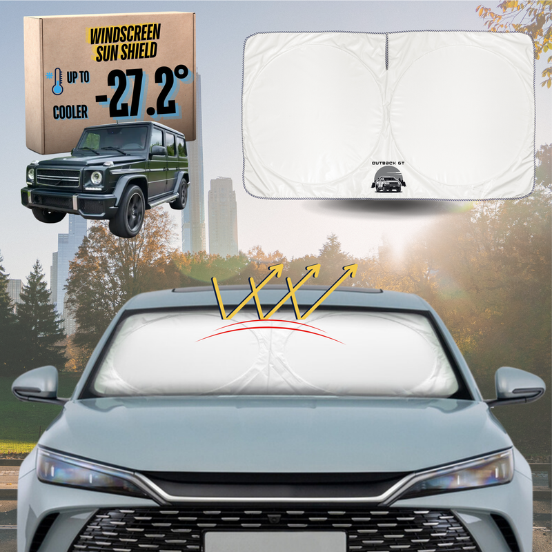 Front Windscreen Sun Shade for Mercedes-Benz G-Class 1990 - 2018 (W463) - Standard 150 x 85 cm