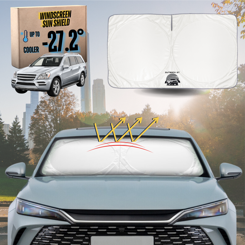 Front Windscreen Sun Shade for Mercedes-Benz GL-Class 2006 - 2012 (X164) - Standard 150 x 85 cm
