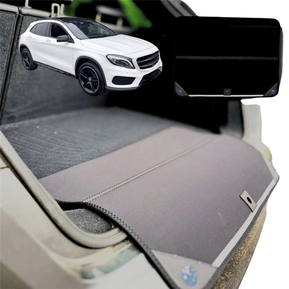 Rear Cargo Boot Bumper Protector for Mercedes-Benz GLA SUV 2013 - 2019 (X156) - XL (98 x 55) - Black