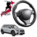 Black Samurai Segmented Steering Wheel Cover for Mercedes-Benz GLB SUV 2020 - Current (X247)-1