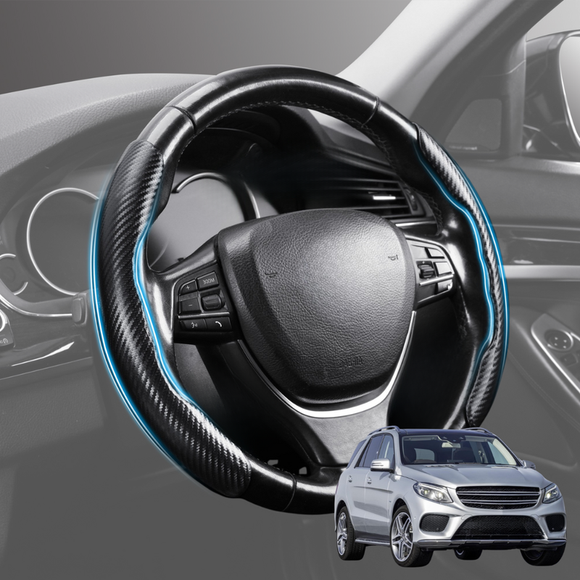 Segmented Steering Wheel Cover for Mercedes-Benz GLE-Class 2015 - 2019 (W166) - Universal Size