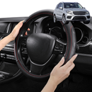 Steering Wheel Cover Pro Extra Layer for Mercedes-Benz GLE-Class 2015-2019 (W166) - Breathable & Anti-Slip - Circle 38 cm-1